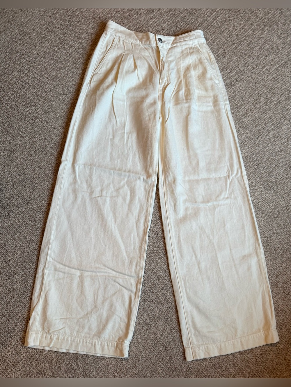 Madewell The Harlow Wide Leg Trouser Jean